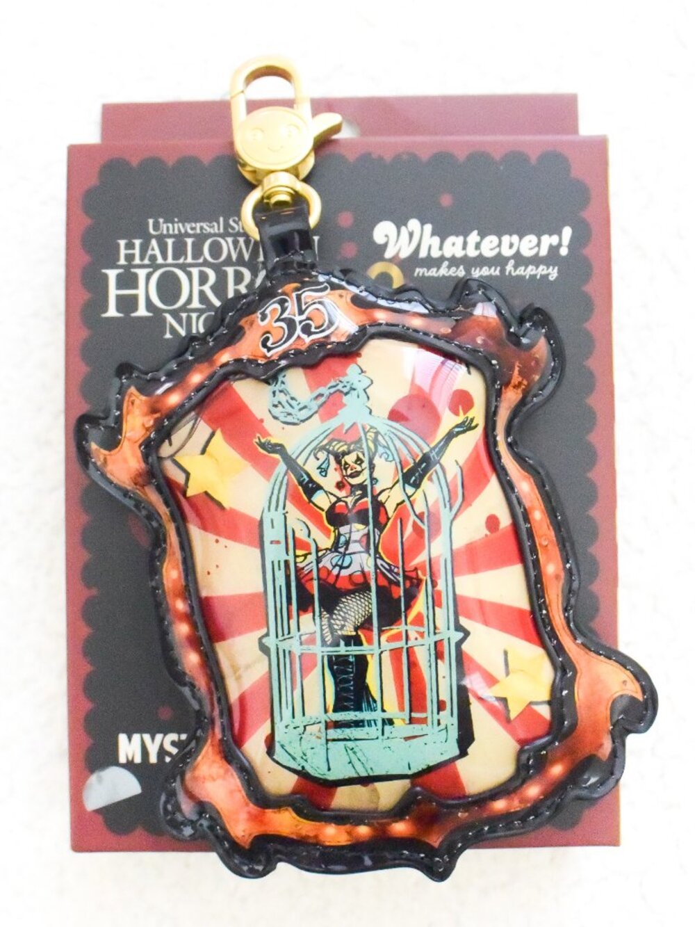 *Halloween Horror Nights* 2026 -  Bag Charm - Chance the Clown - NEW!